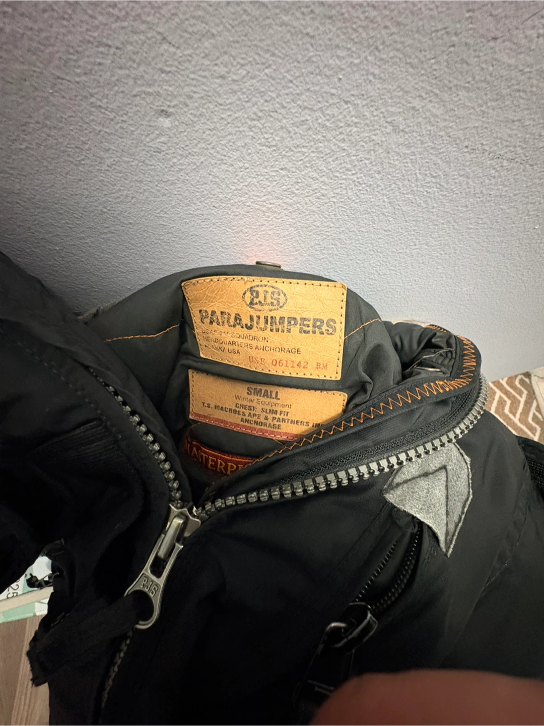 Parajumpers Black Winter Jacket - Small - photo 3