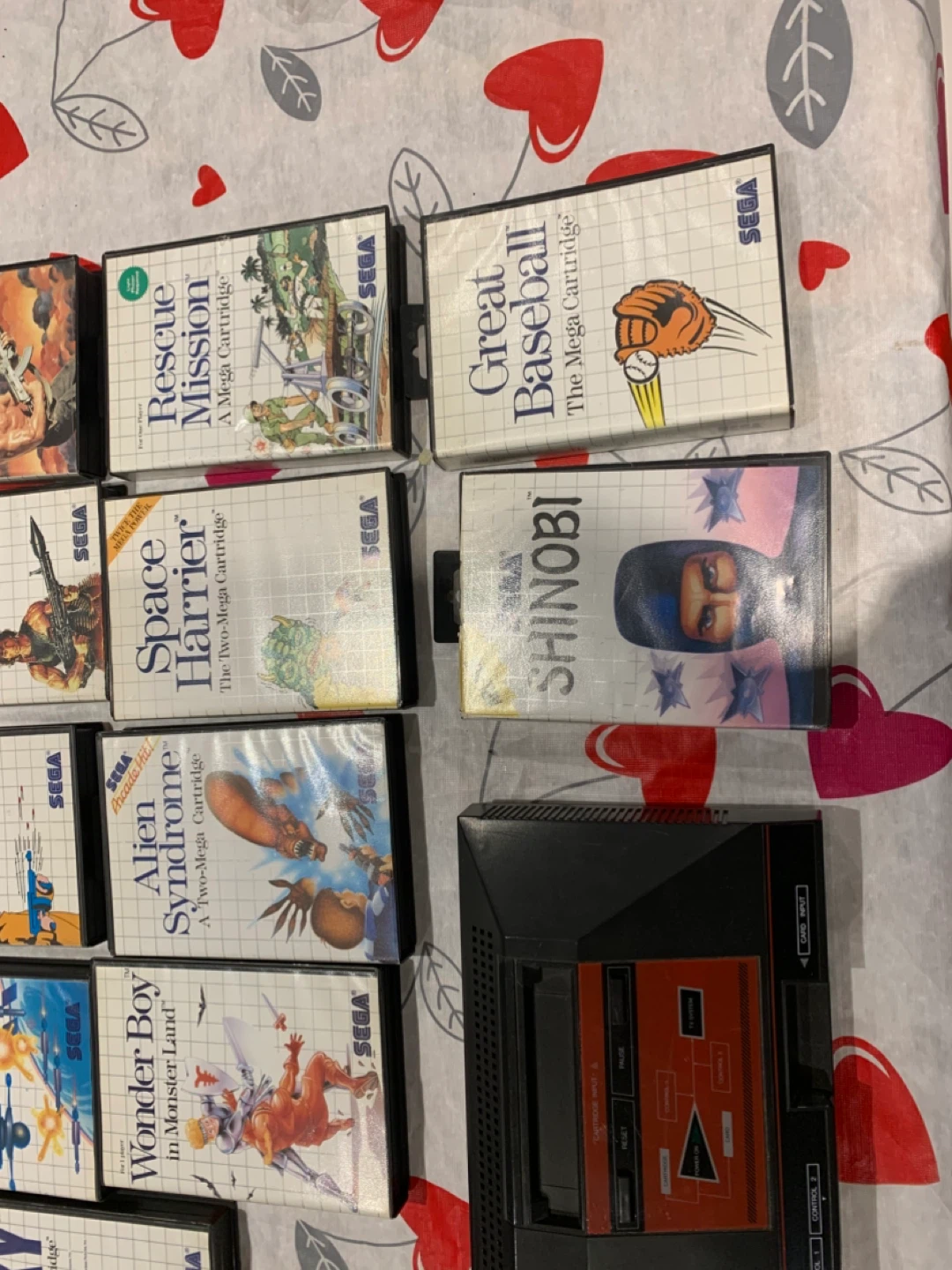 Original Sega Master system with games - photo 3