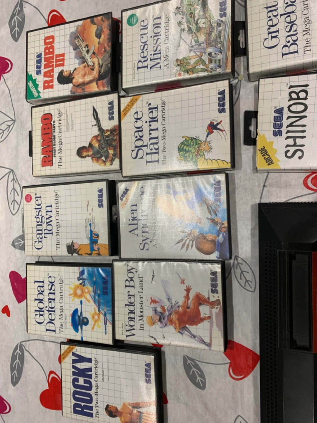 Original Sega Master system with games - photo 4