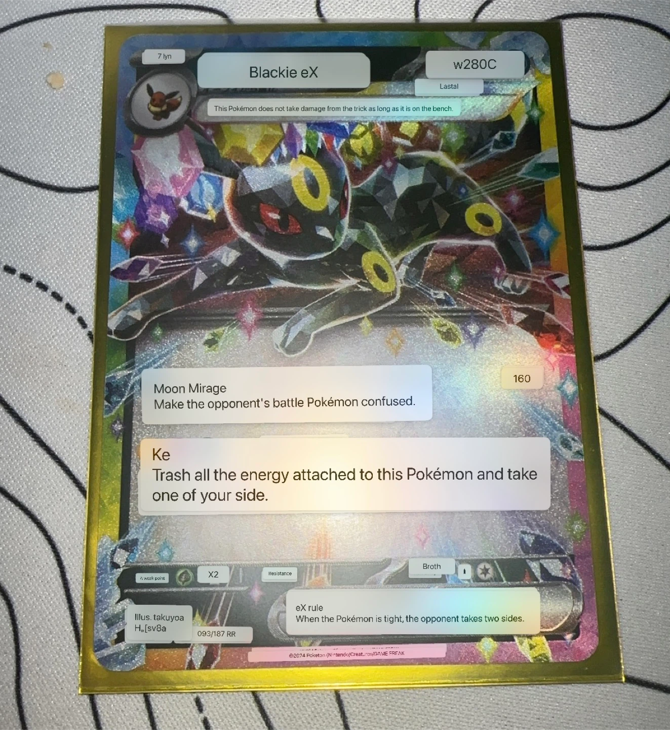 - Blackie EX Pokémon - photo 2