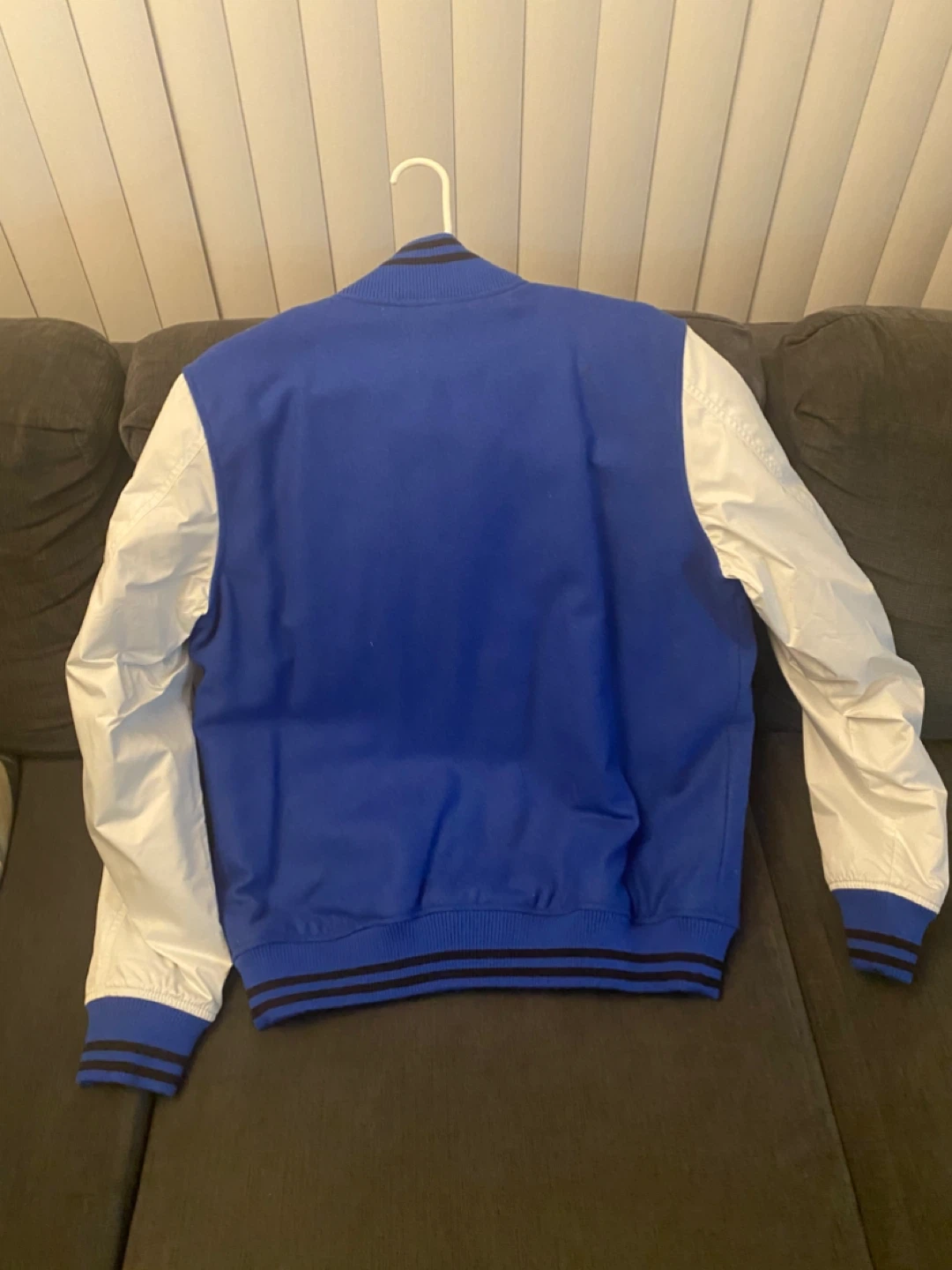 Nike Storm-Fit Varsity Jacket Size L Blue - photo 4