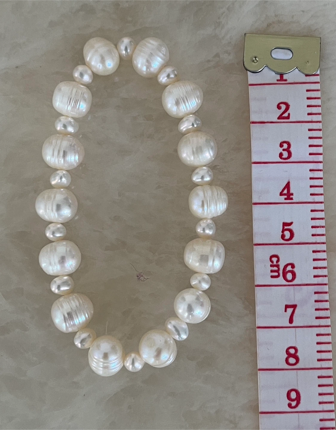 Terryberry Pearl Necklace, Bracelet, and Earrings Set - photo 4