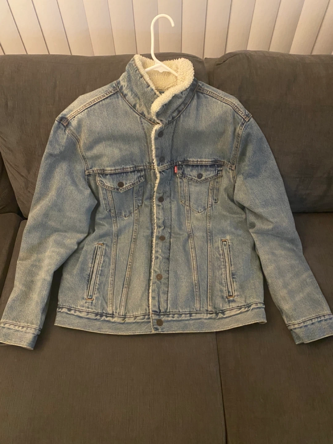 Levi's Sherpa Lined Denim Trucker Jacket