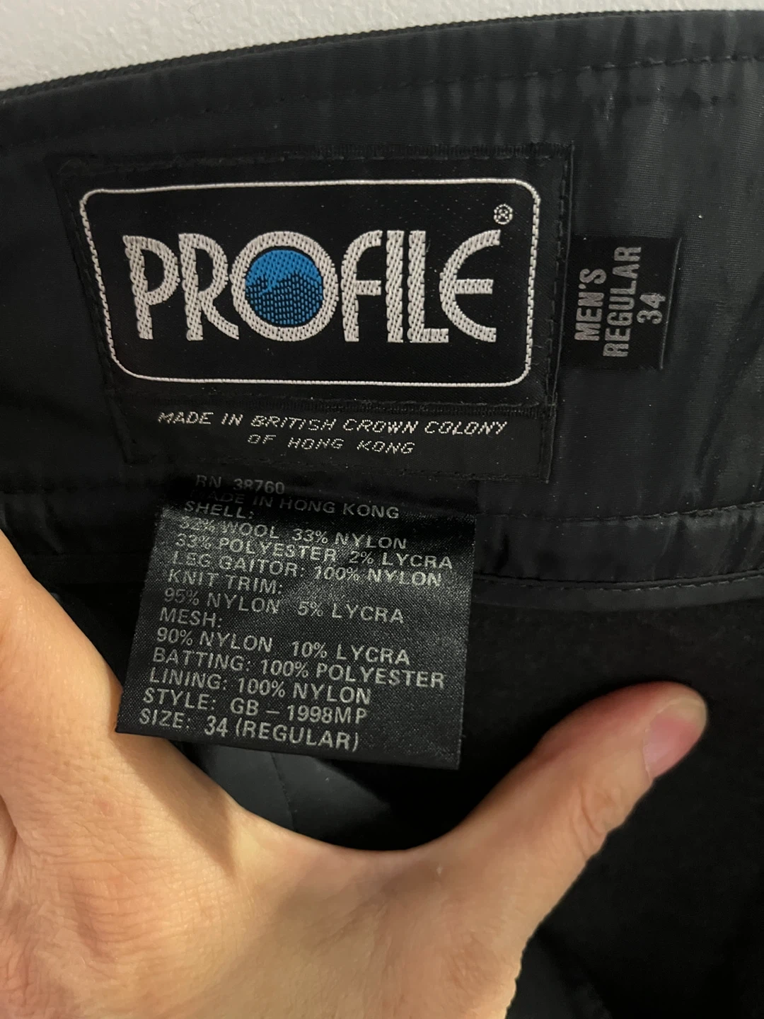 Profile Men’s Regular 34 Ski Pants 🥕 - photo 3