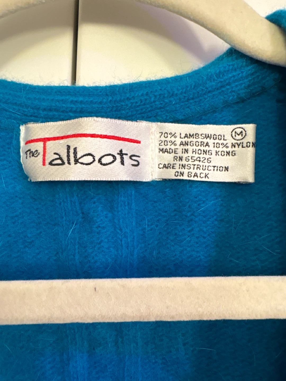 The Talbots V-Neck Cable Knit Sweater Vest - Medium - photo 2