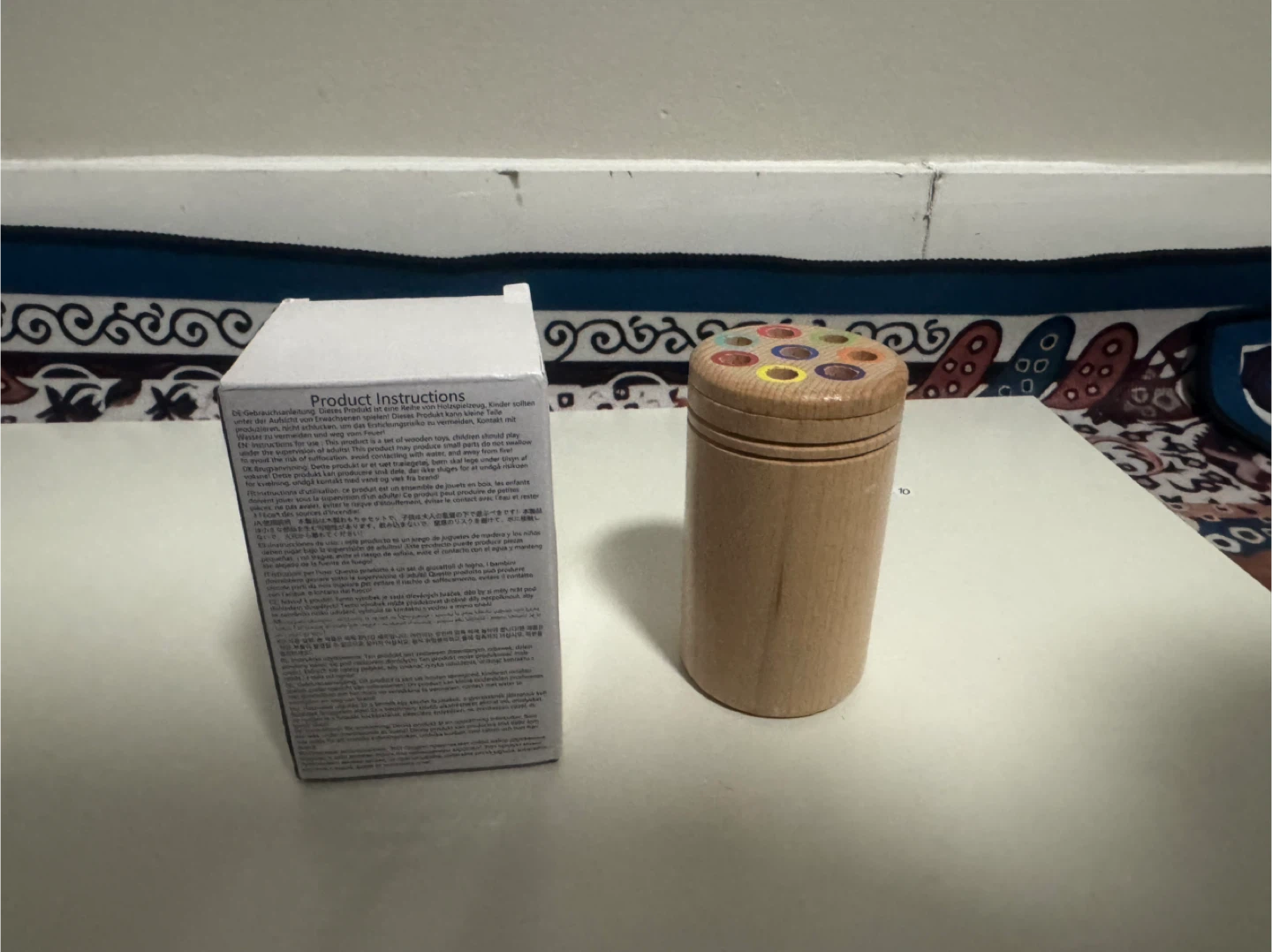 Wooden Peg Puzzle Toy