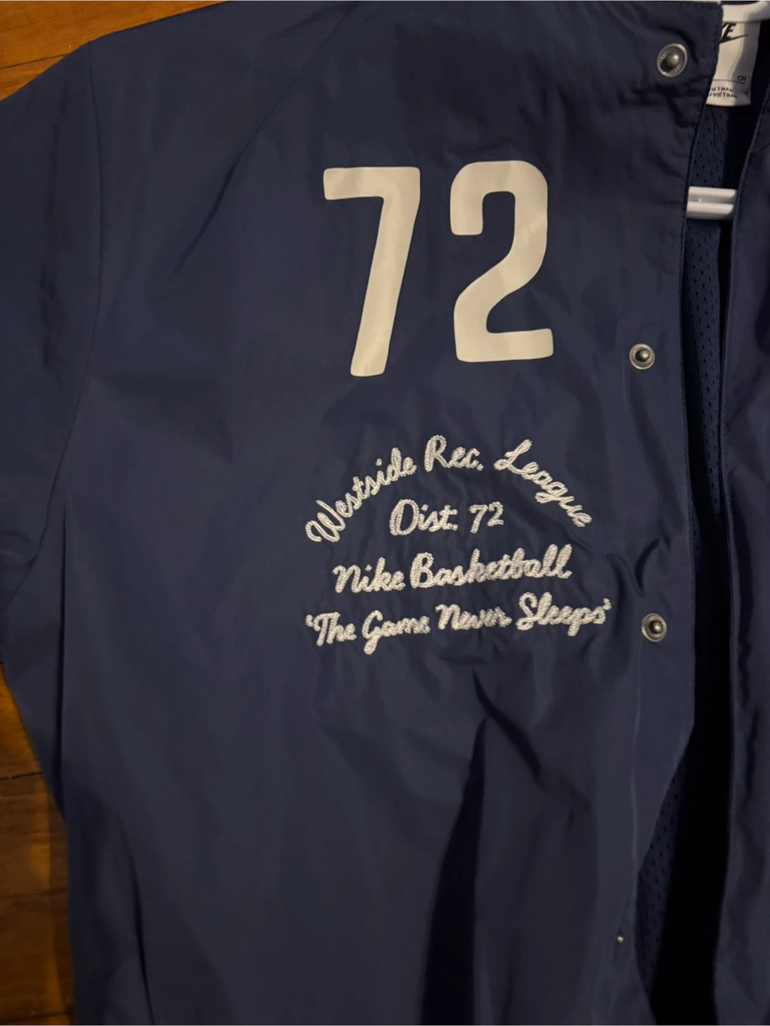 Nike Westside Rec League District 72 Basketball Jacket - photo 4
