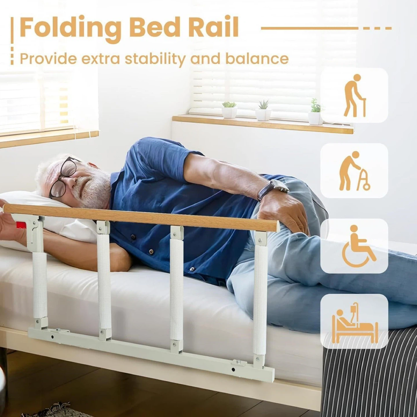 Carivia Bed Rails for Elderly Adults Rail - photo 2