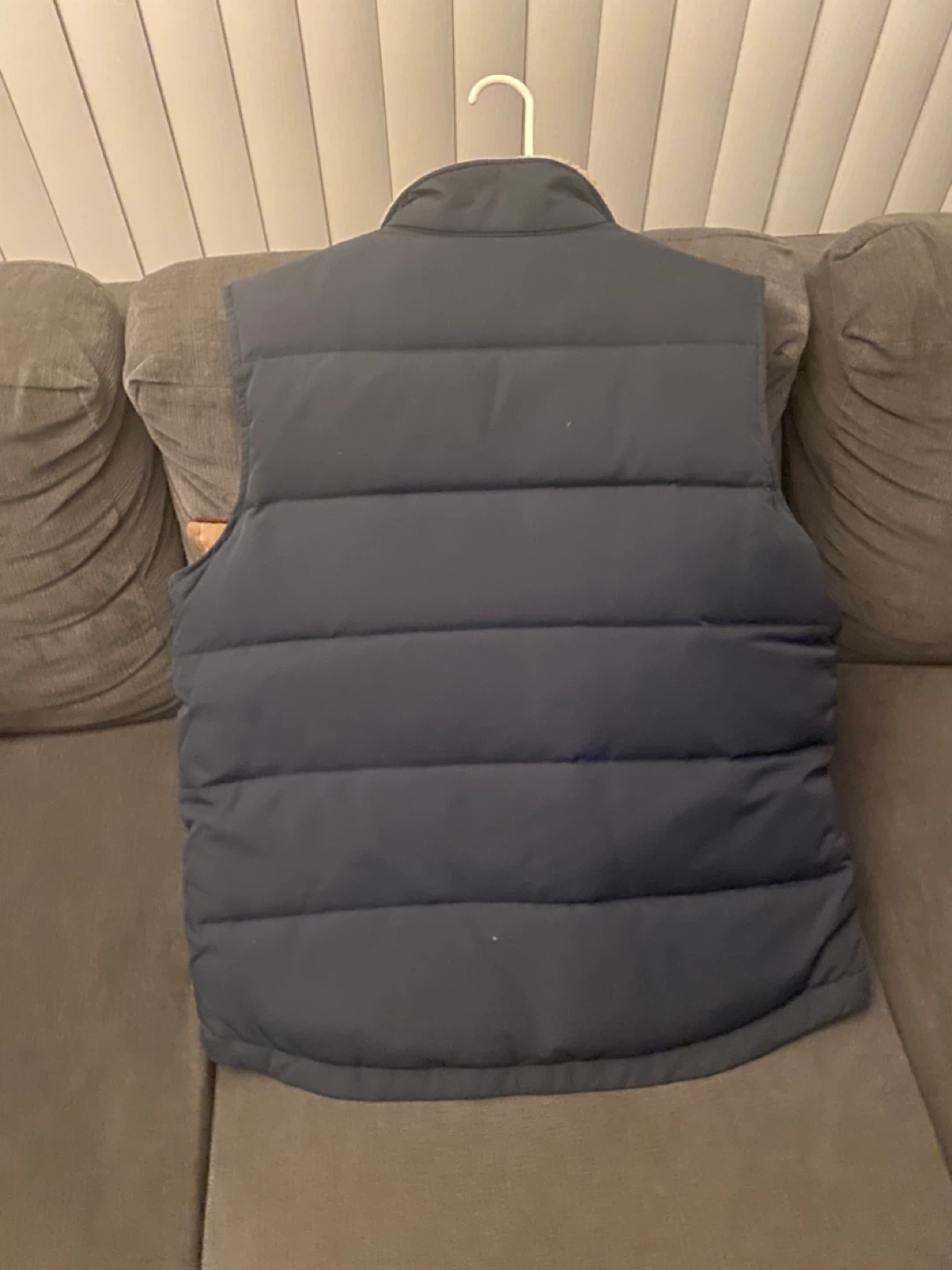Roots Puffer Vest - Navy Blue - photo 3