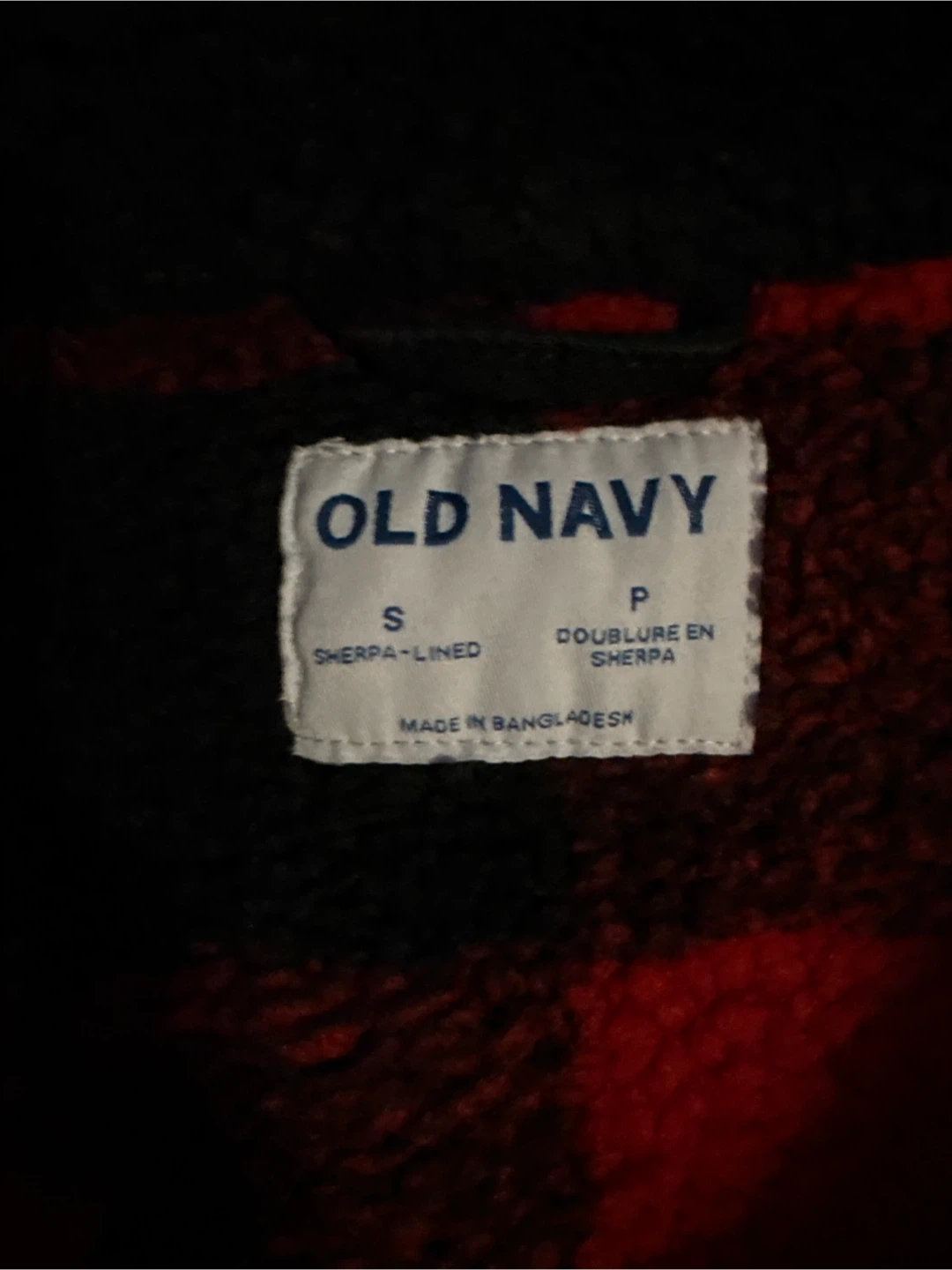 Old Navy Sherpa-Lined Denim Jacket Size S - photo 2