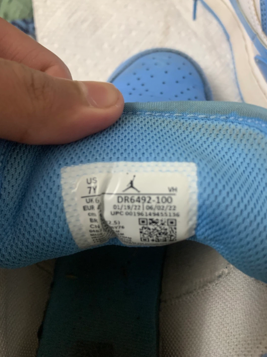 Air Jordan 1 High OG TD "Taxi" Sneakers - photo 4
