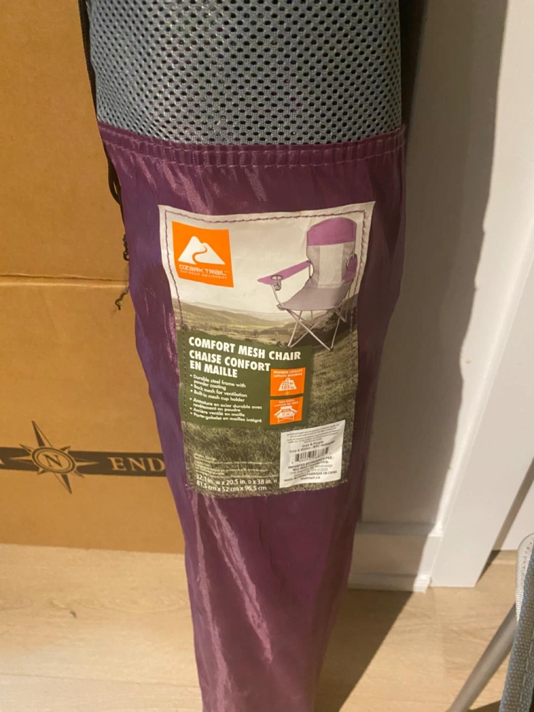Outbound Folding Mesh Camping Chair - photo 3