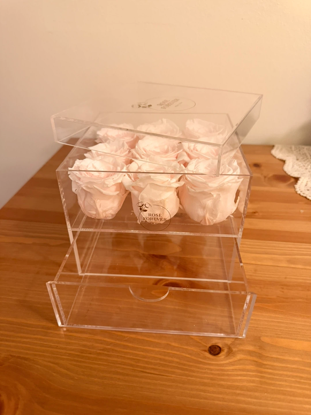 🛋️Rose Forever Preserved Roses Box with Drawer - photo 3