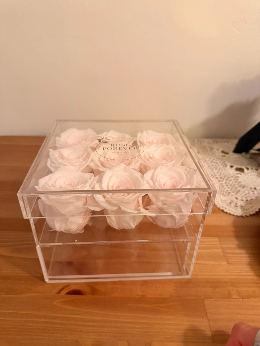 🛋️Rose Forever Preserved Roses Box with Drawer - photo 2