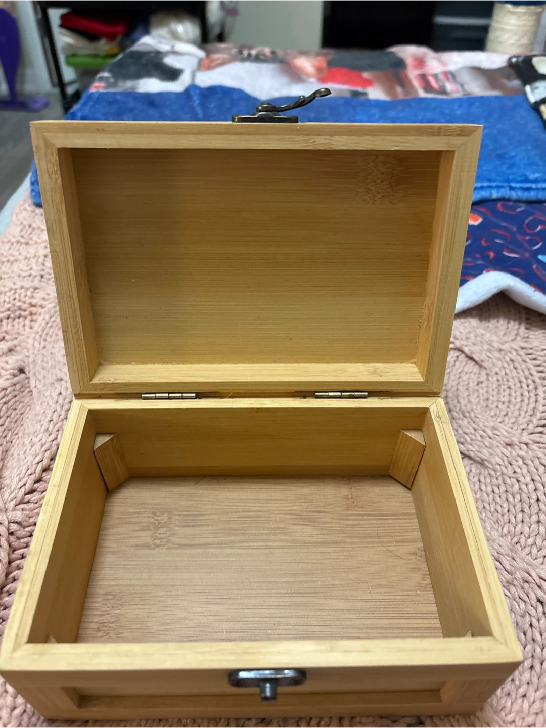 Bamboo Storage Box with Compartments - photo 3