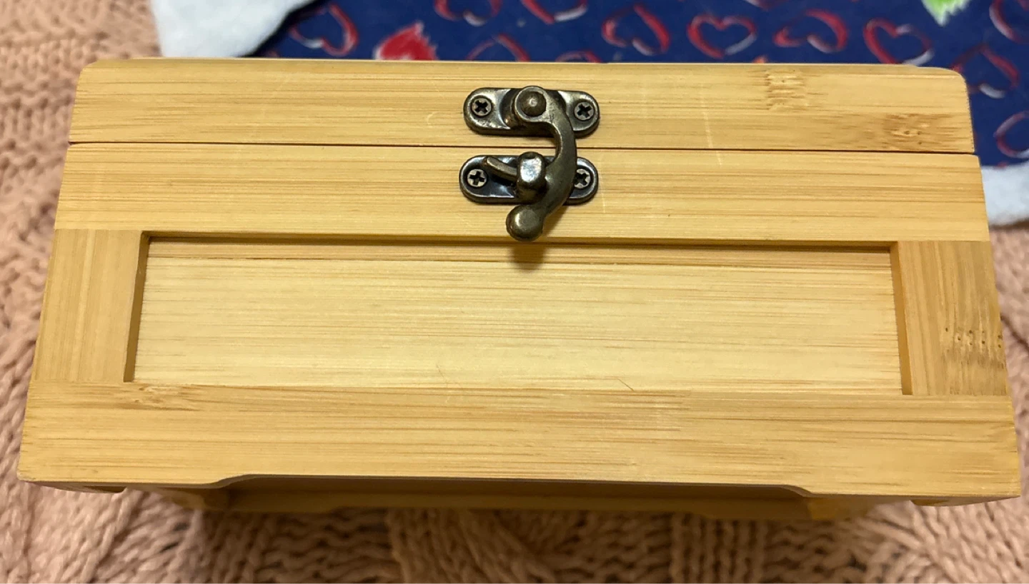 Bamboo Storage Box with Compartments - photo 5