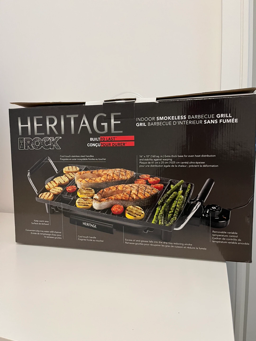 Heritage The Rock Indoor Smokeless Barbeque Grill - photo 2