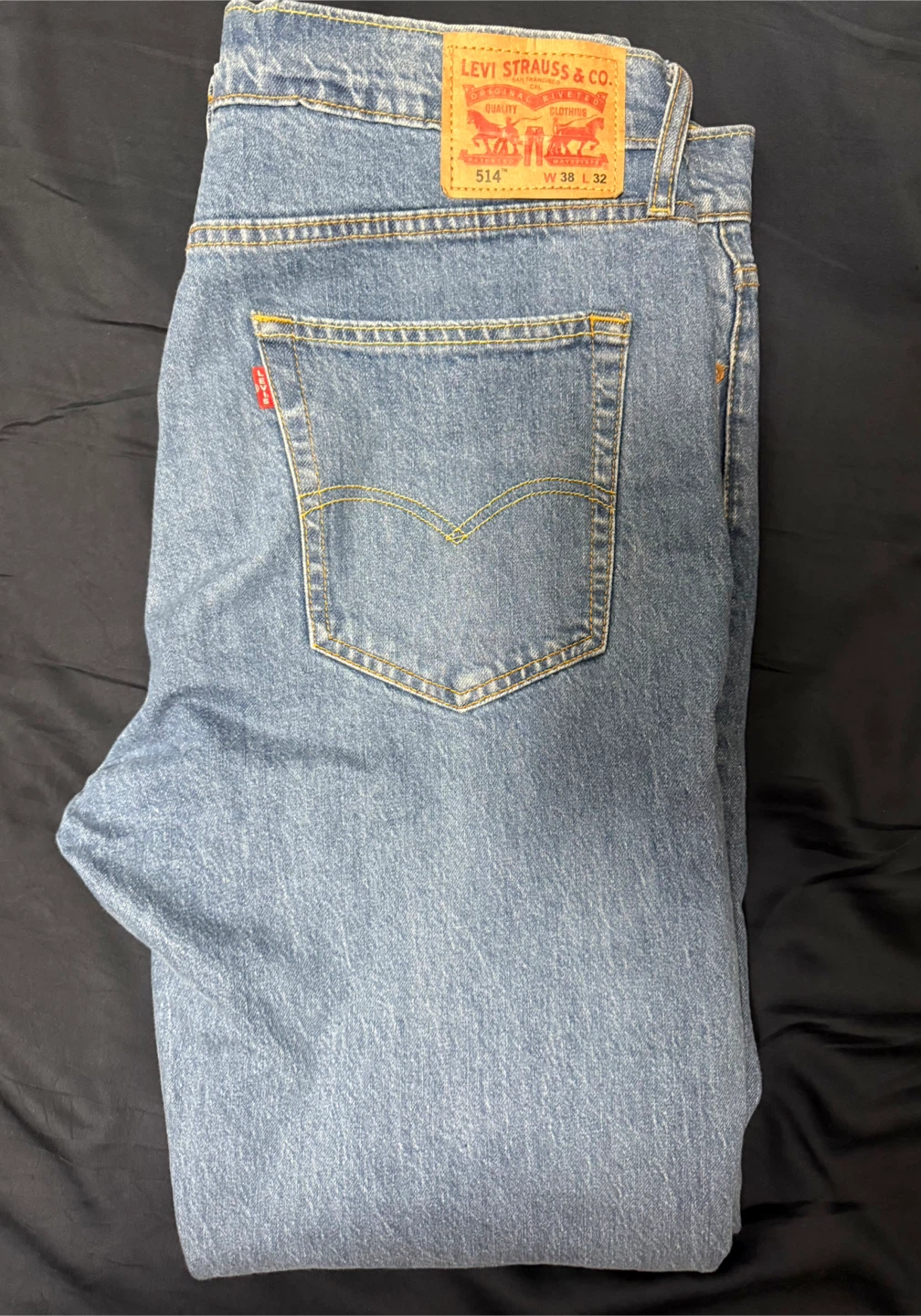 Levi's 514 Straight Fit Jeans 38x32 - photo 4
