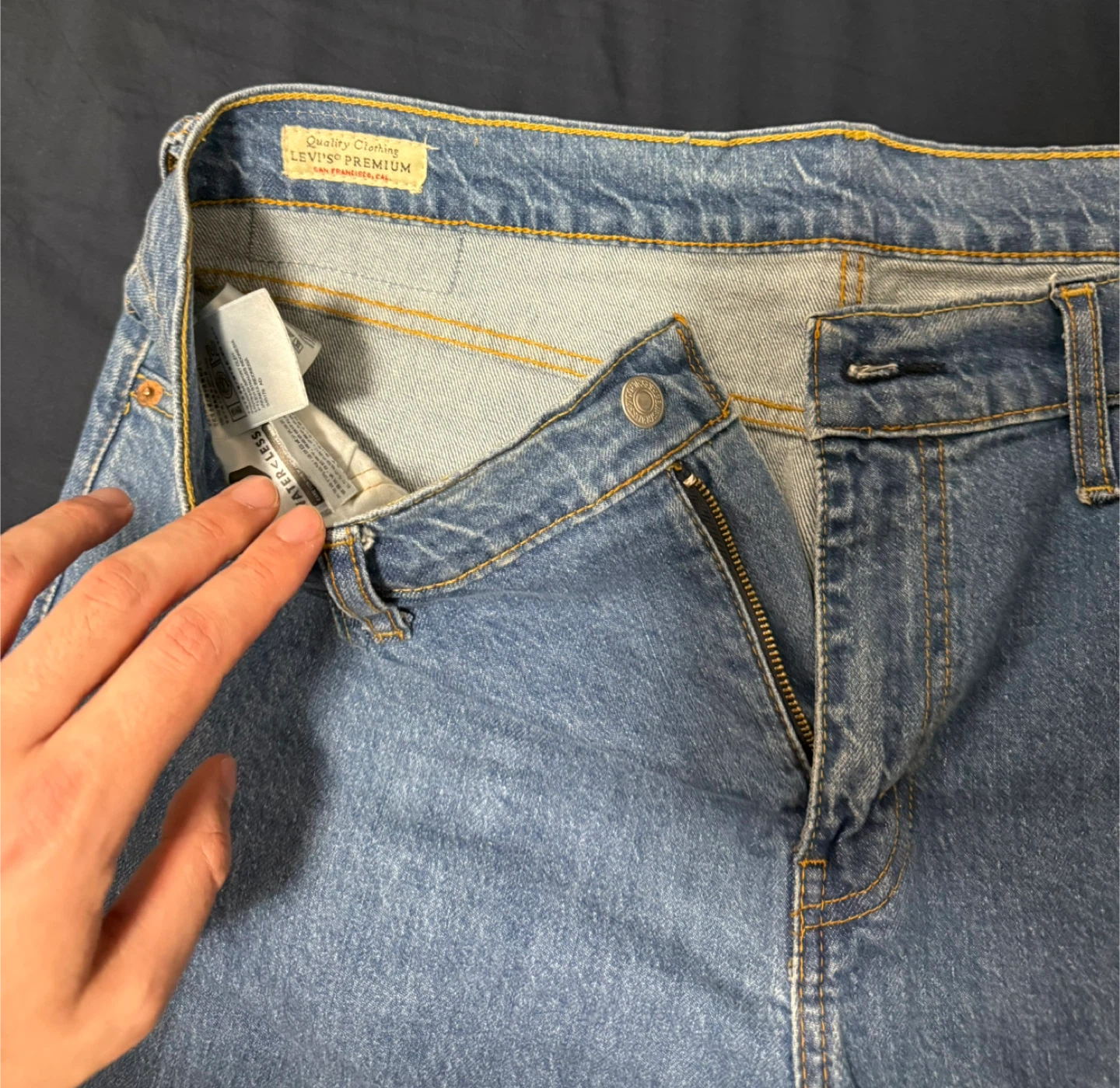 Levi's 514 Straight Fit Jeans 38x32 - photo 3