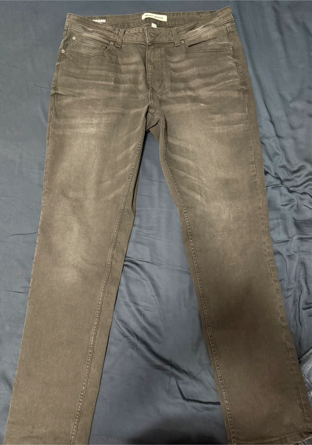 DKNY Washed Black Slim Fit Jeans 36x34