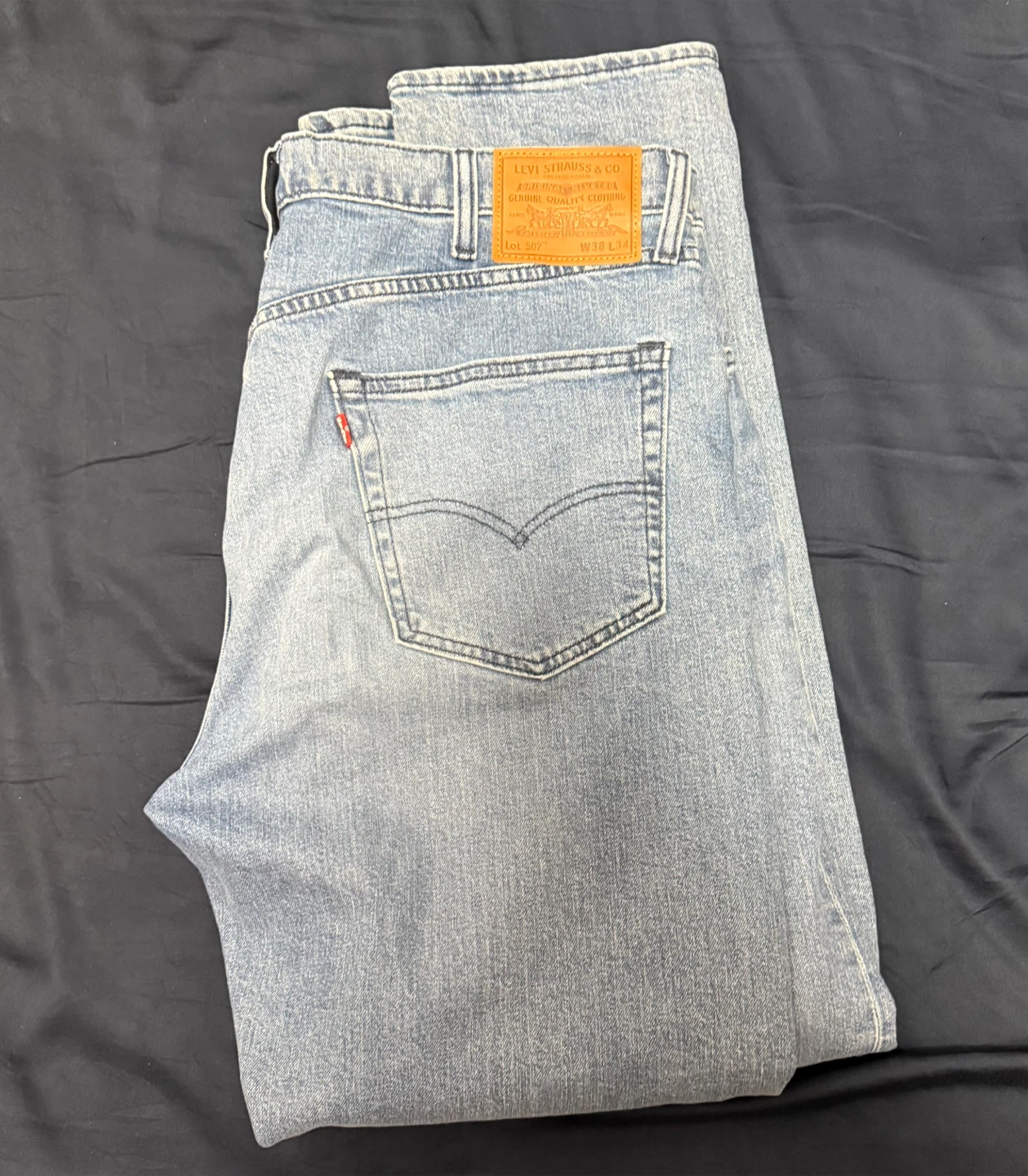 Levi's 502 Regular Taper Fit Jeans - W38 L34 - photo 4