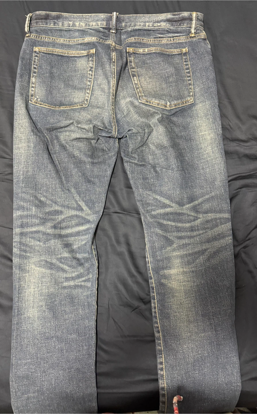 GAP Slim Straight Fit Blue Jeans - 34x30 - photo 3