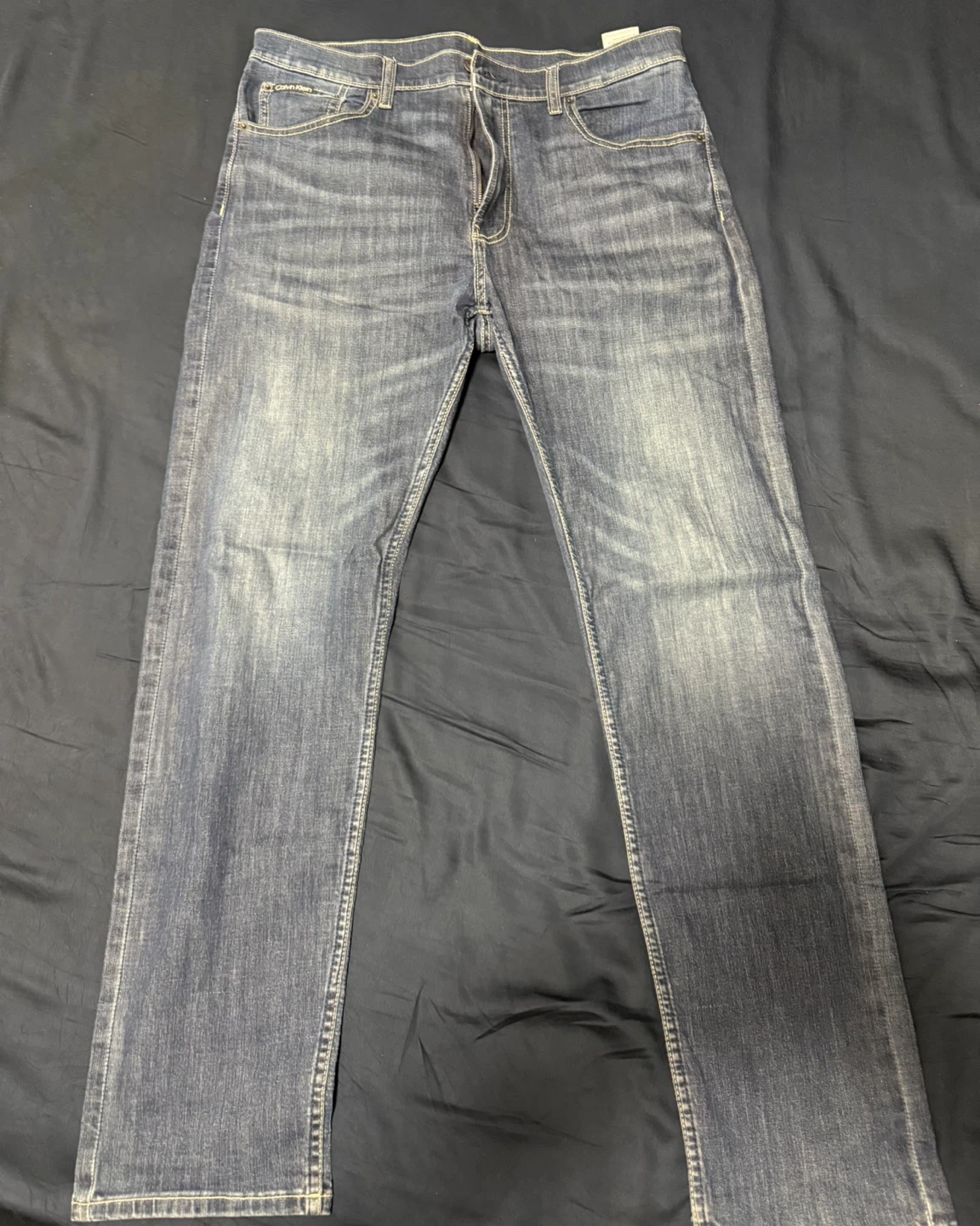 Calvin Klein Men's Blue Denim Jeans 34x32 - photo 5