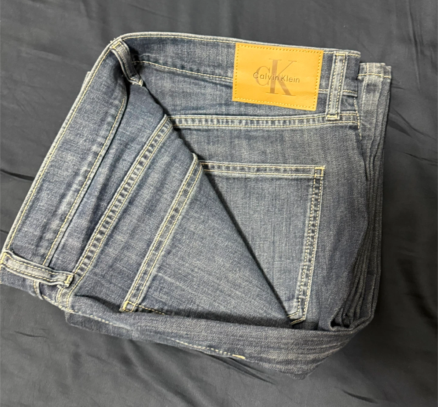 Calvin Klein Men's Blue Denim Jeans 34x32 - photo 2
