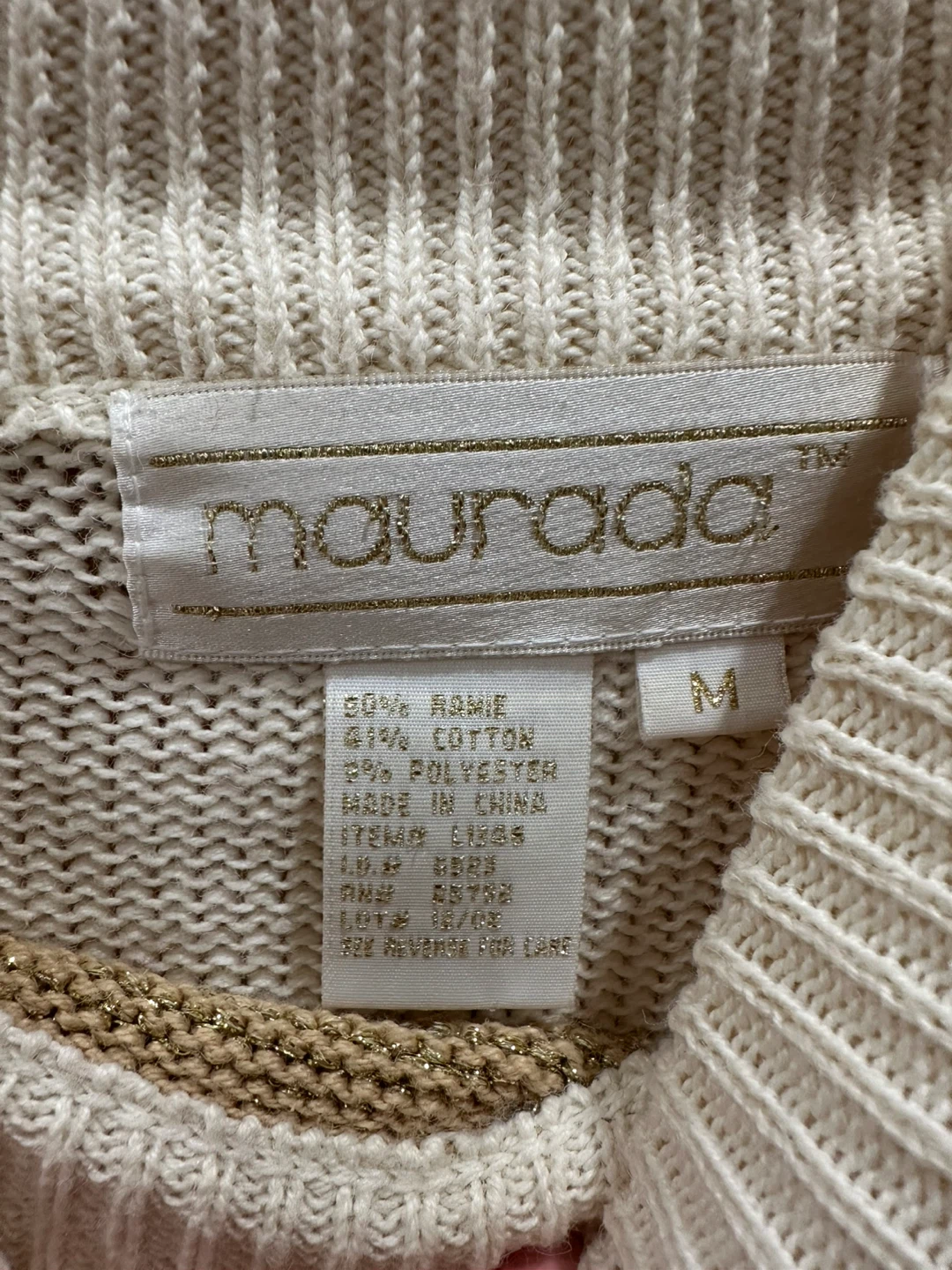 Vintage Maurada Women's Snowflake Sweater - photo 2