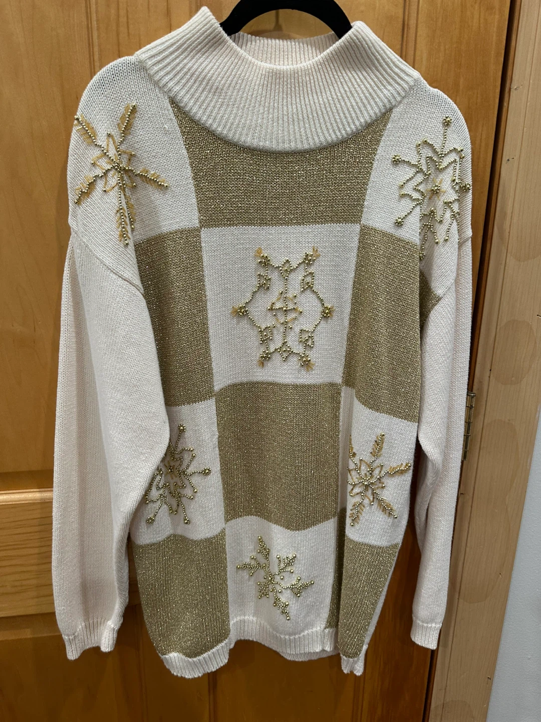 Vintage Maurada Women's Snowflake Sweater
