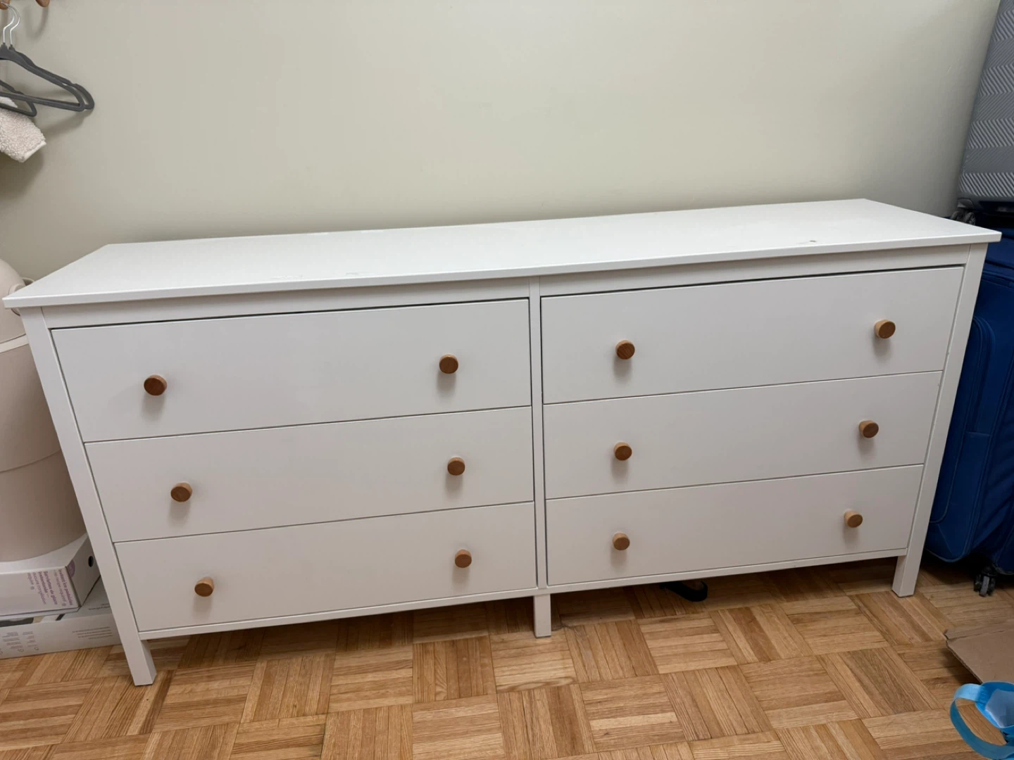 Ikea IDANÄS 6-drawer dresser, white