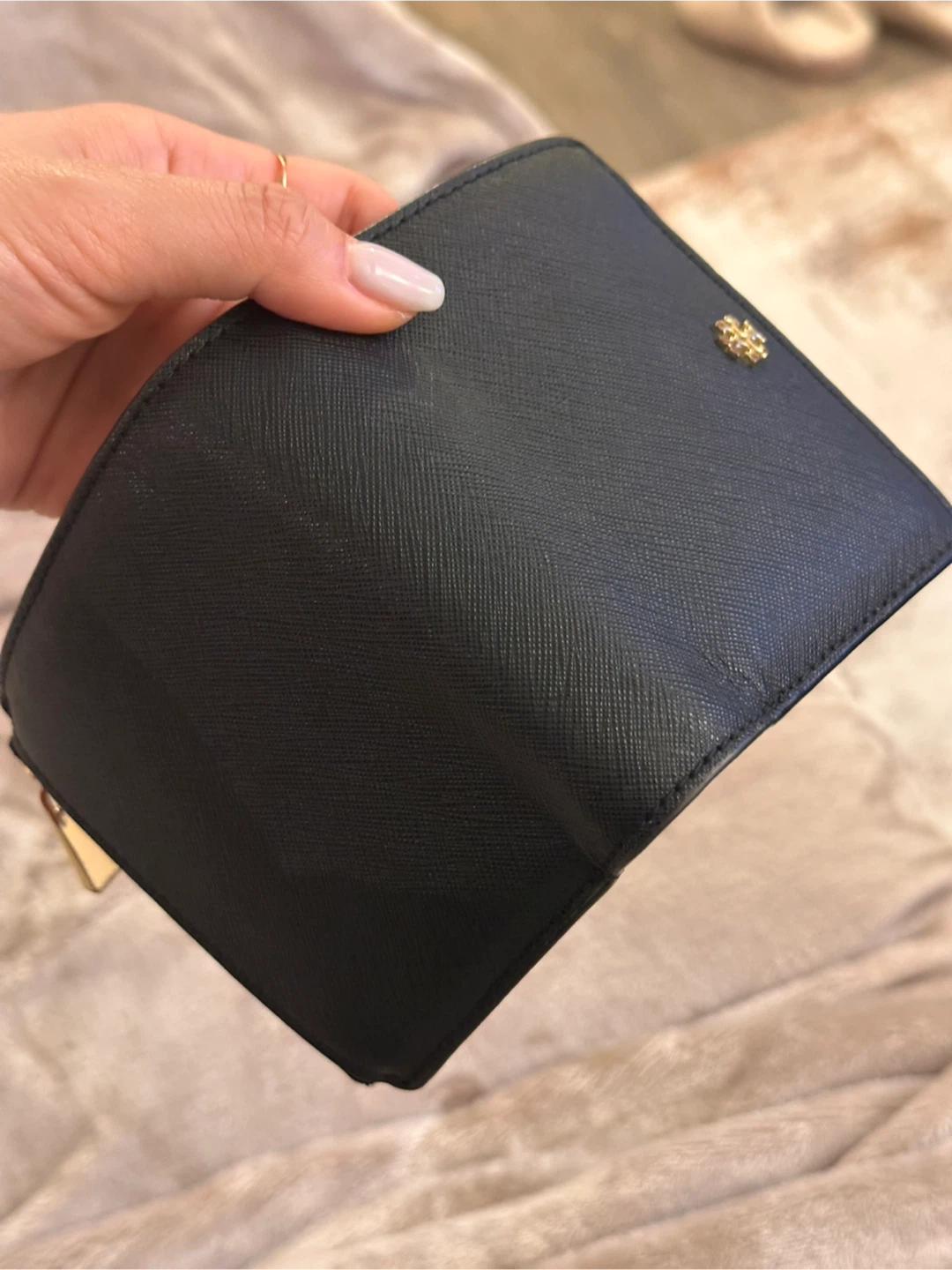 Tory Burch Black Leather Bifold Wallet - photo 5