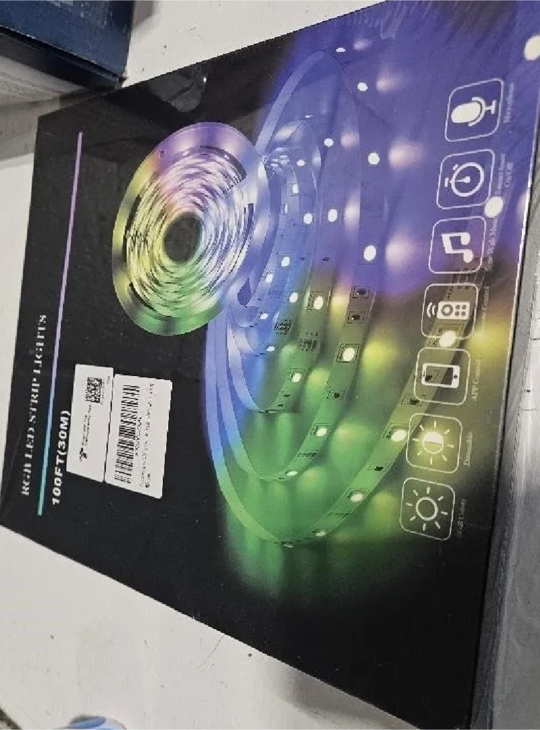New in Box RGB LED Strip 100ft with App & Remote - photo 4
