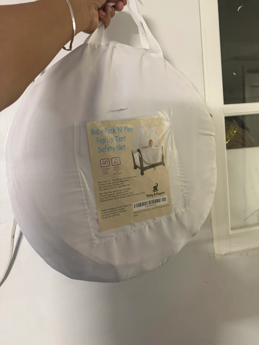 Baby Pack 'N Play Pop Up Tent Safety Net - photo 3