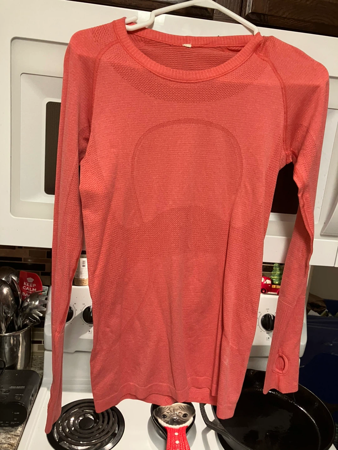 Lululemon Long Sleeve Shirt - Coral