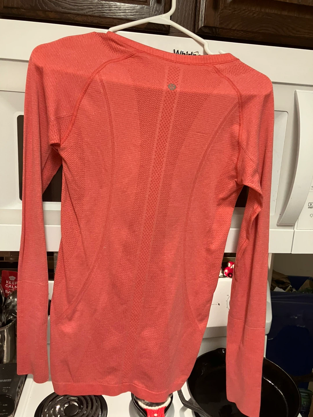 Lululemon Long Sleeve Shirt - Coral - photo 2