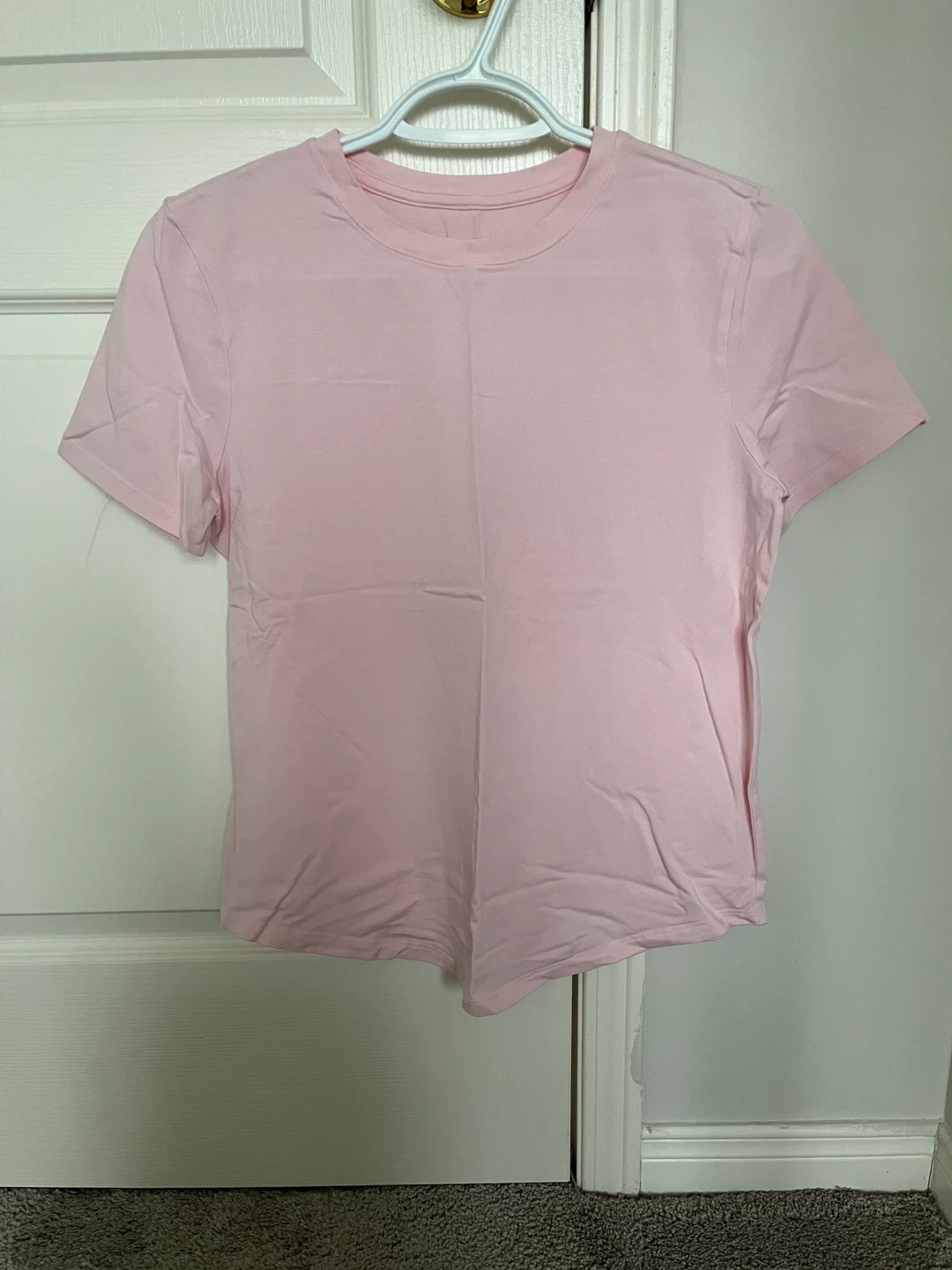 Lululemon Love Crew T-Shirt (Pink Blossom/Strawberry Milkshake) - photo 3