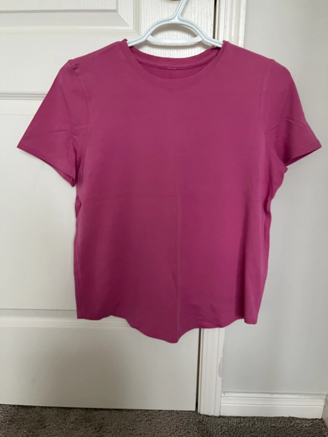 Lululemon Love Crew T-Shirt (Pink Blossom/Strawberry Milkshake)
