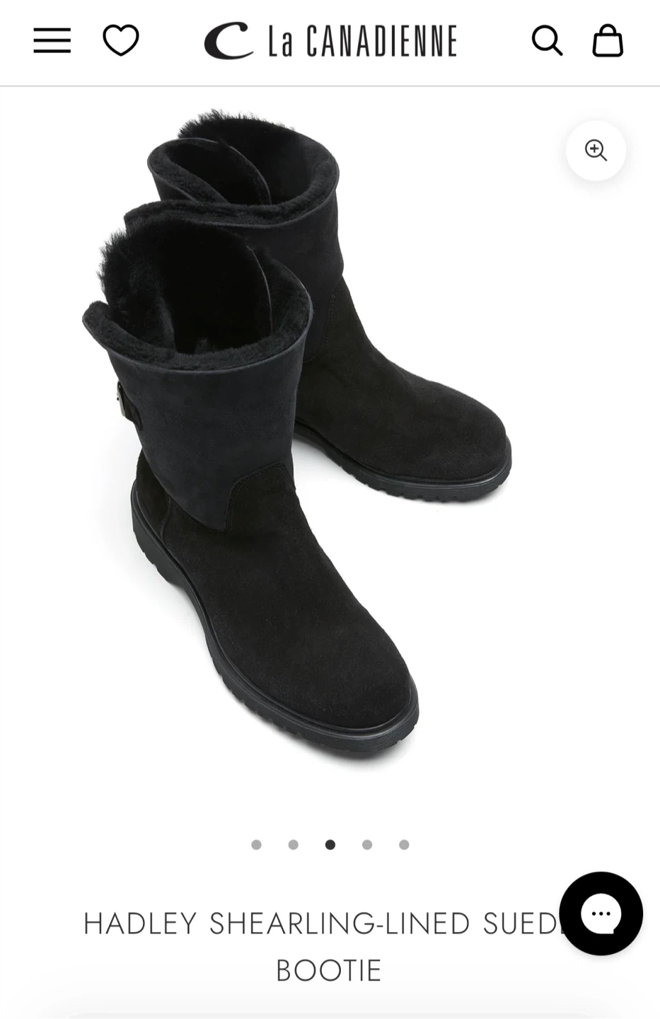 Black Suede Boots with Buckle Detail 7.5 - photo 3