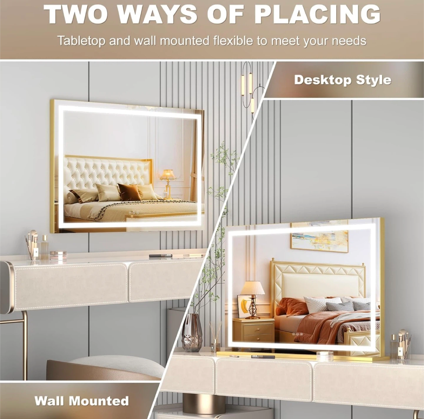 32" x 22" Vanity Mirror with Lights - photo 5