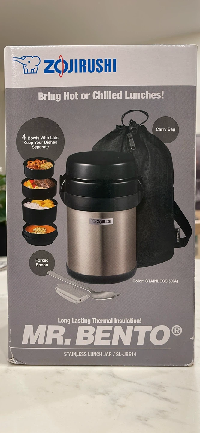 Zojirushi Stainless Steel Lunch Jar with 4 bowls - photo 3