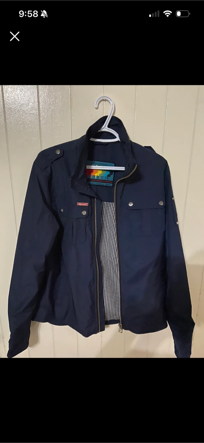 Moose Knuckles Navy Jacket