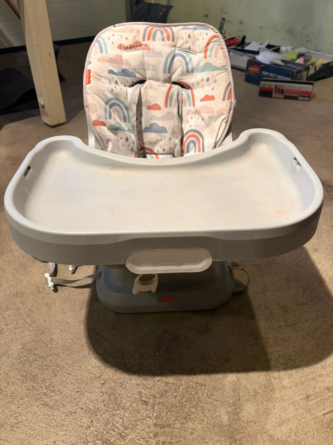 Fisher-Price Booster Seat with Rainbow Print