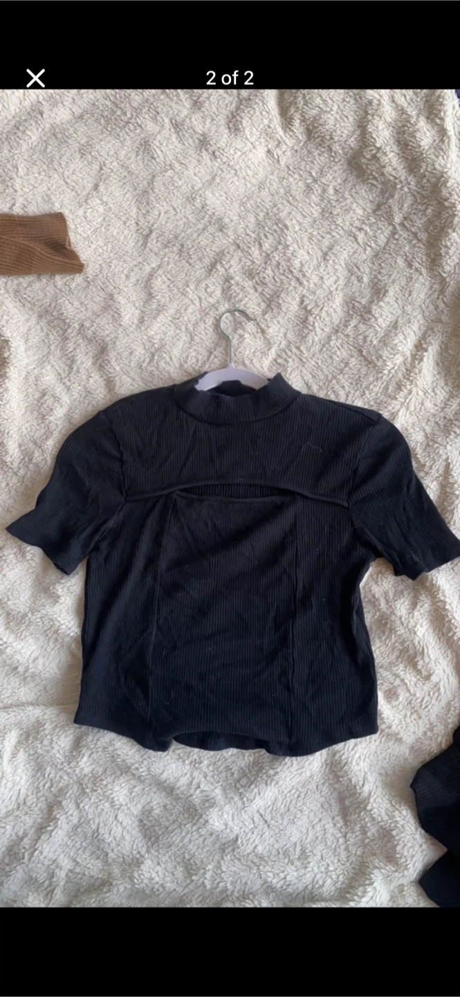 Topshop Mock Neck top - photo 2