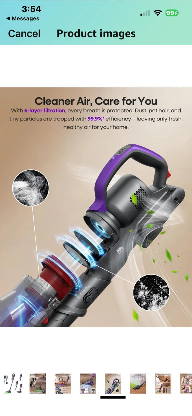 AlloyMove cordless vacuum - photo 3