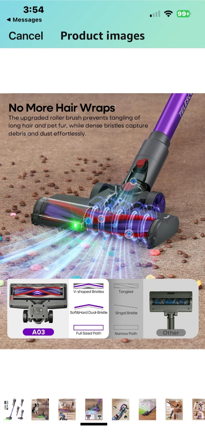 AlloyMove cordless vacuum - photo 2