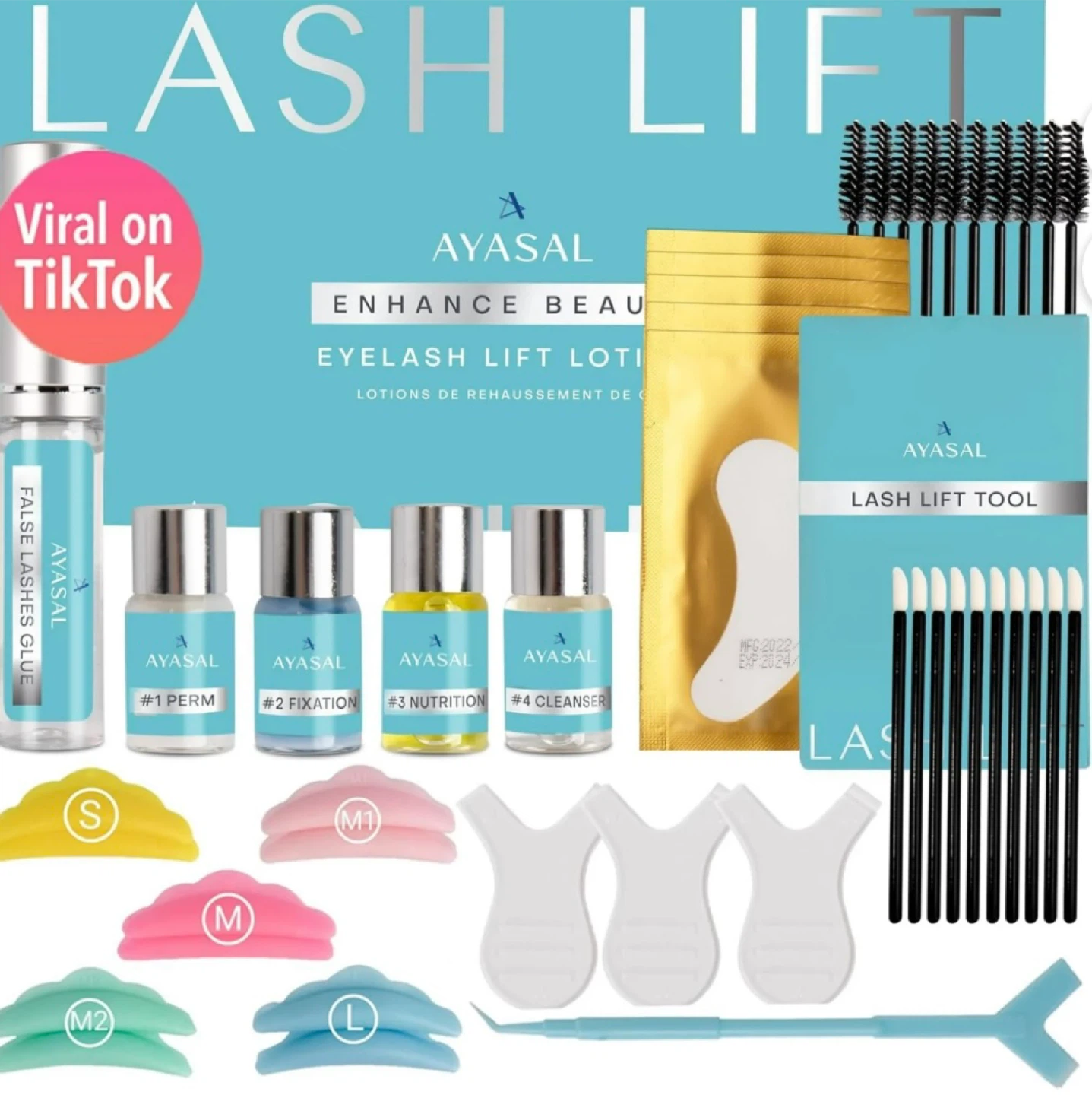 AYASAL Lash Lift Kit - Enhance Beauty