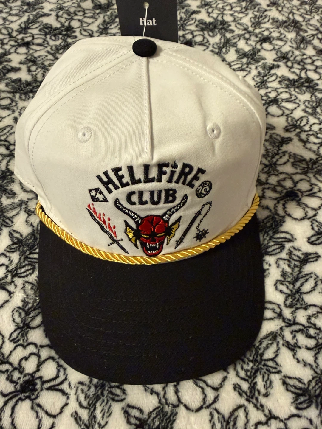 Stranger Things Hellfire Club white hat