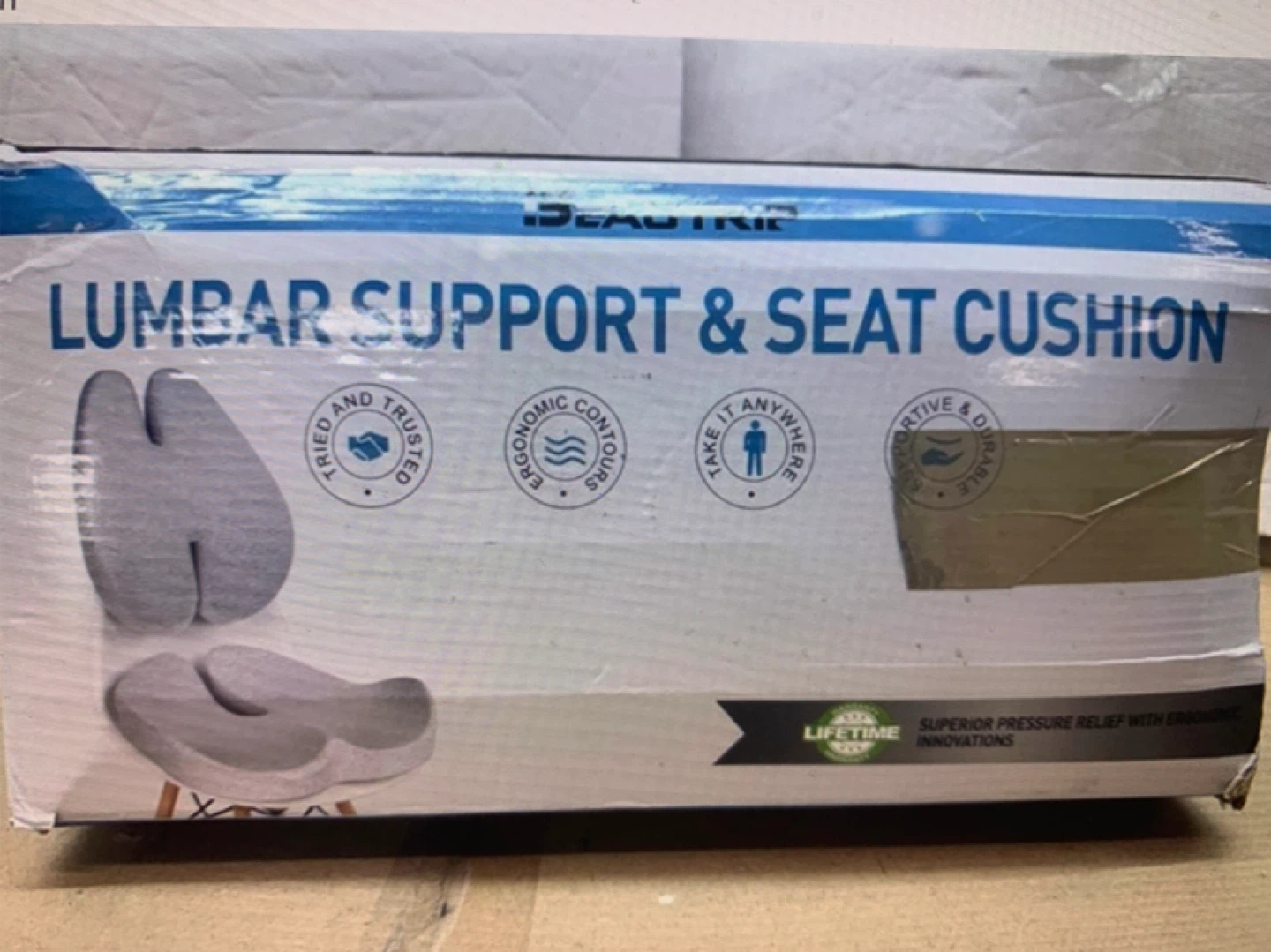BEAUTRIP Lumbar Support & Seat Cushion