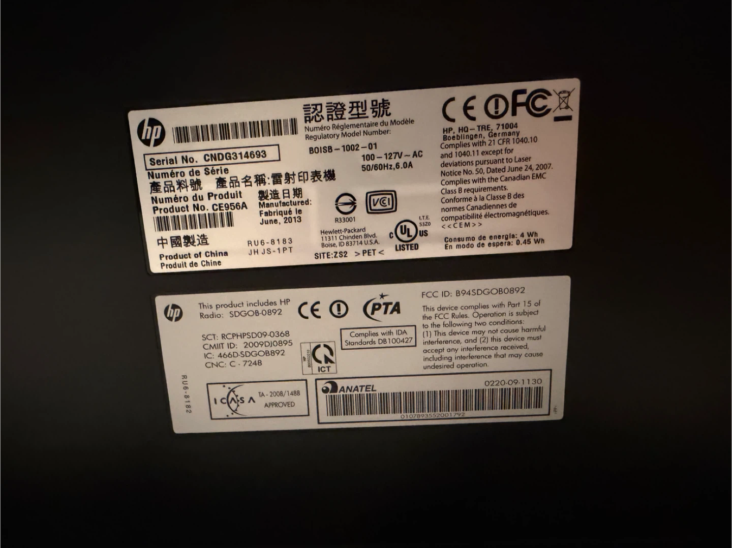 HP Color LaserJet Pro 400color M451nw Printer - photo 2